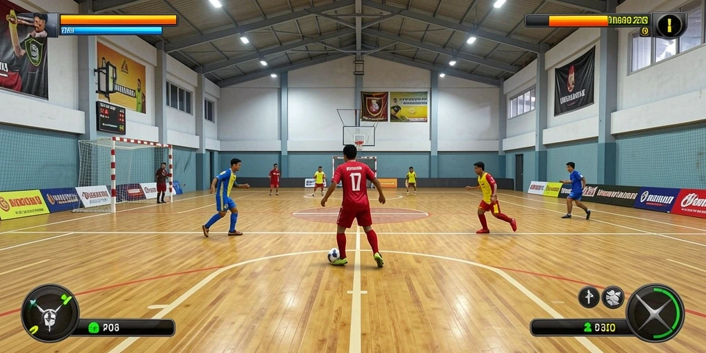 Tangkapan layar menampilkan grafis yang mengesankan.