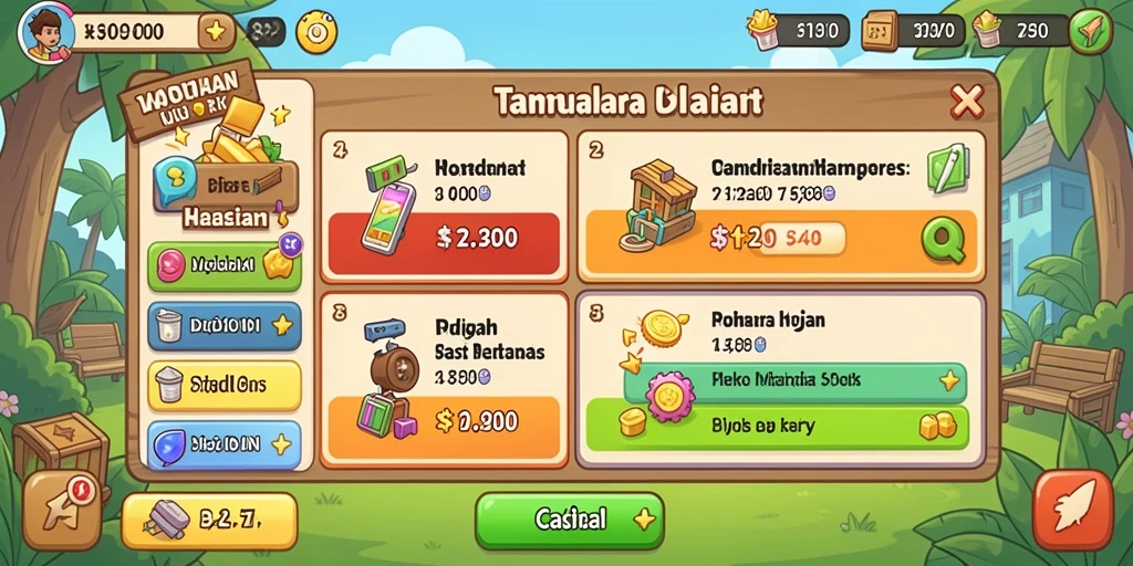 Tampilan antarmuka yang menarik dan mudah dinavigasi.
