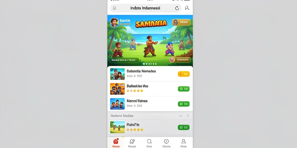 Tampilan antarmuka yang menarik dan intuitif.