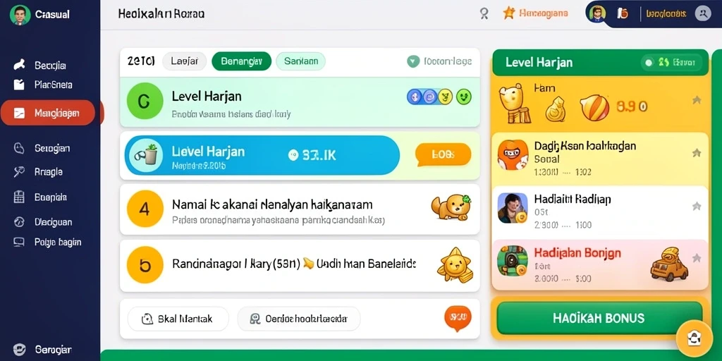 Tampilan antarmuka yang modern dan user-friendly.