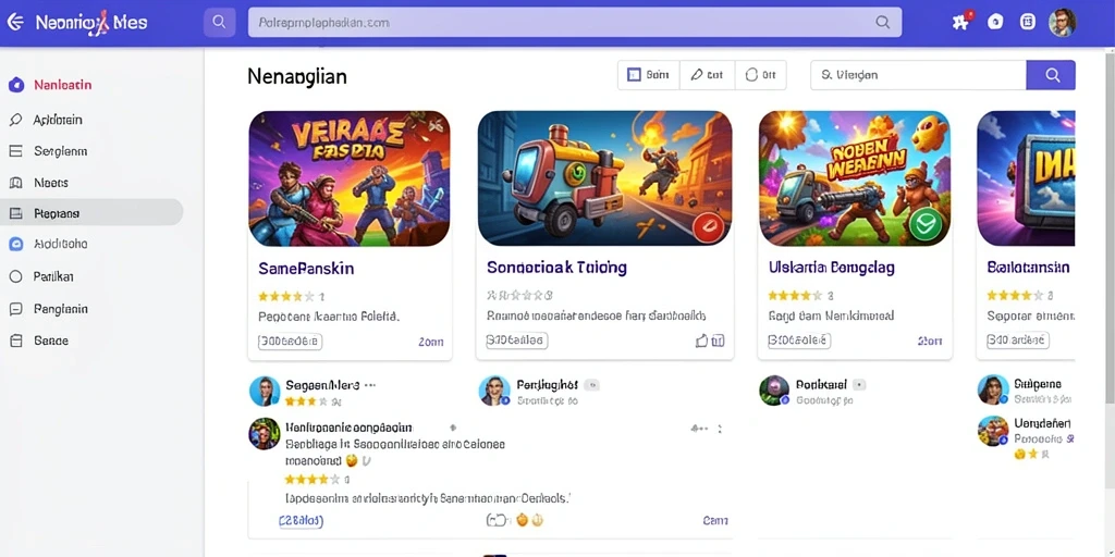 Gambar pertama menunjukkan karakter utama dalam aksi pertarungan.