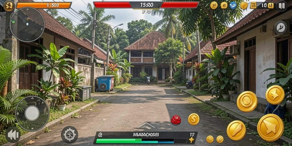 Tampilan antarmuka yang user-friendly.