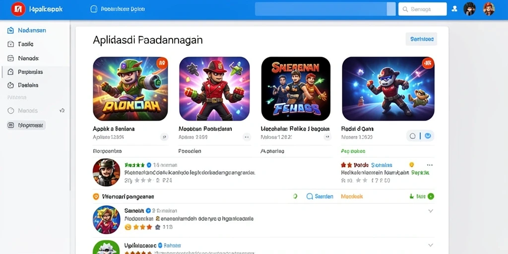 Tampilan antarmuka yang user-friendly dan menarik.