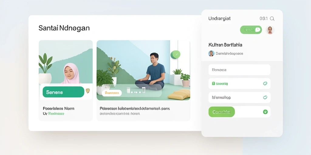 Tampilan antarmuka pengguna yang menarik dan ramah.