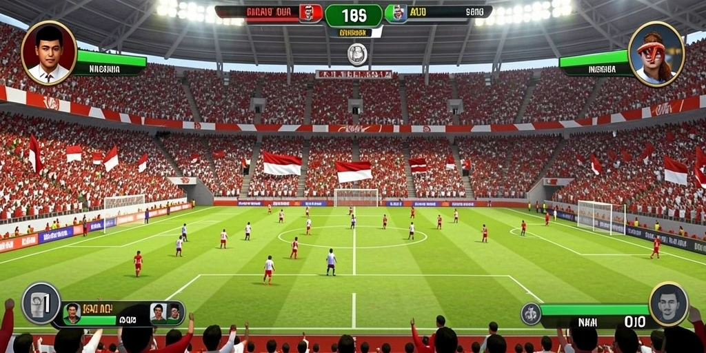 Tampilan karakter utama dalam misi petualangan.