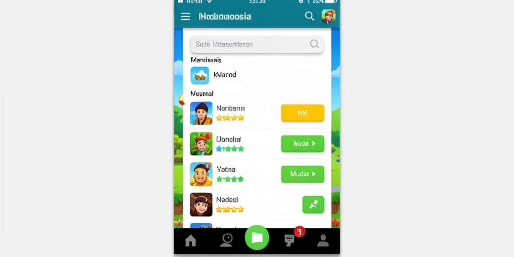Tampilan menarik dari layar awal REZEKIGO.