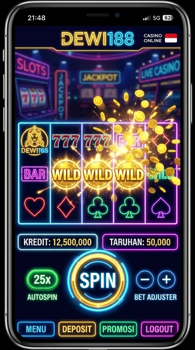 Pratinjau antarmuka dewi188 — aplikasi APK resmi Android v5.7.8
